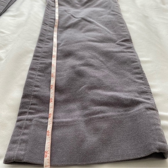 Banana Republic RYAN corduroy lavender pants straight fit Ankle length size 6 - Picture 10 of 14